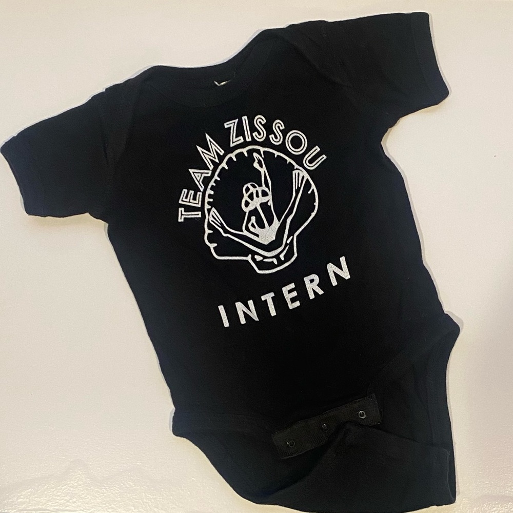 Team Zissou Onsie, Black, 6mo